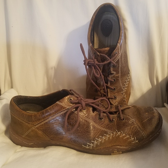 Dr Martens Leather Shoes Size 12 Brown Air Cushion - Picture 1 of 5